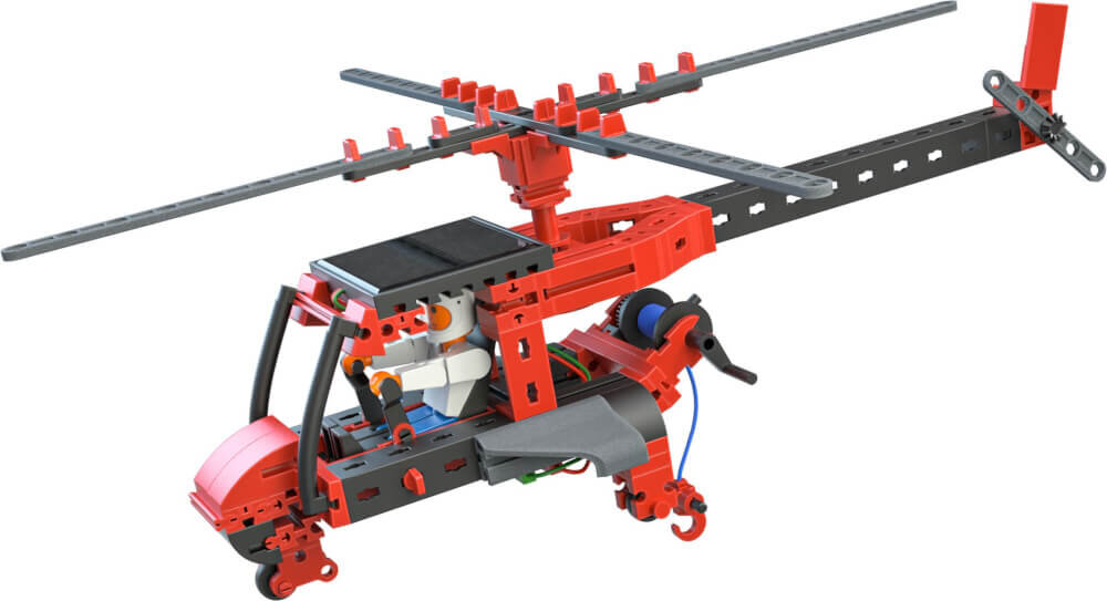 Fischertechnik Solar Power 559882 Flugzeug, Hubschrauber, Transport, Fahrzeug, Spielzeug