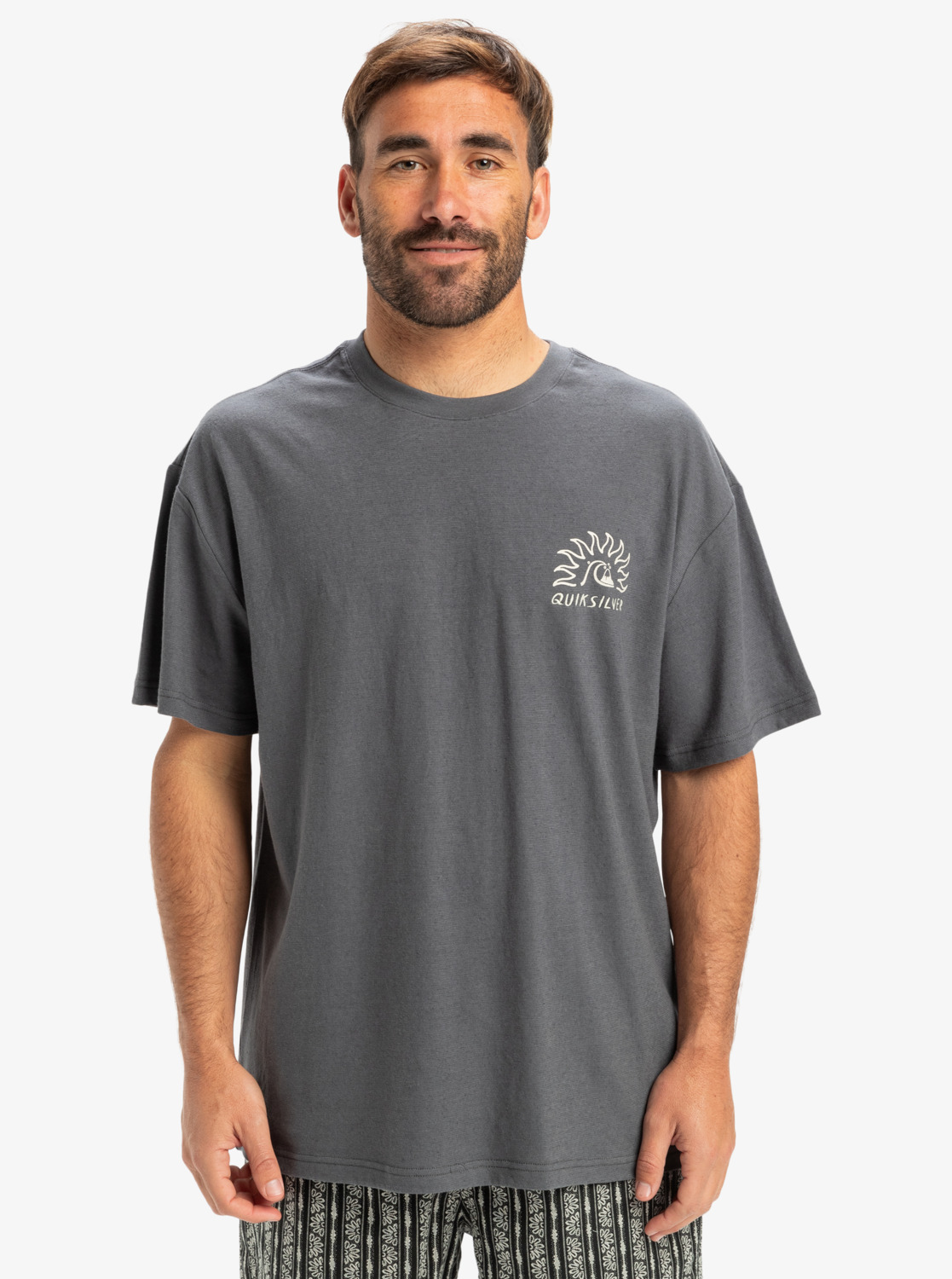 Quiksilver CL Freedom Swell - T-Shirt für Männer GR. L T-shirt, Ärmel, Erwachsener, Mann, Person