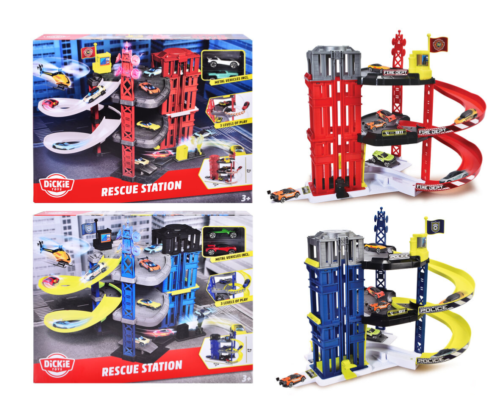 Dickie Toys Rescue Station, 2-sort.