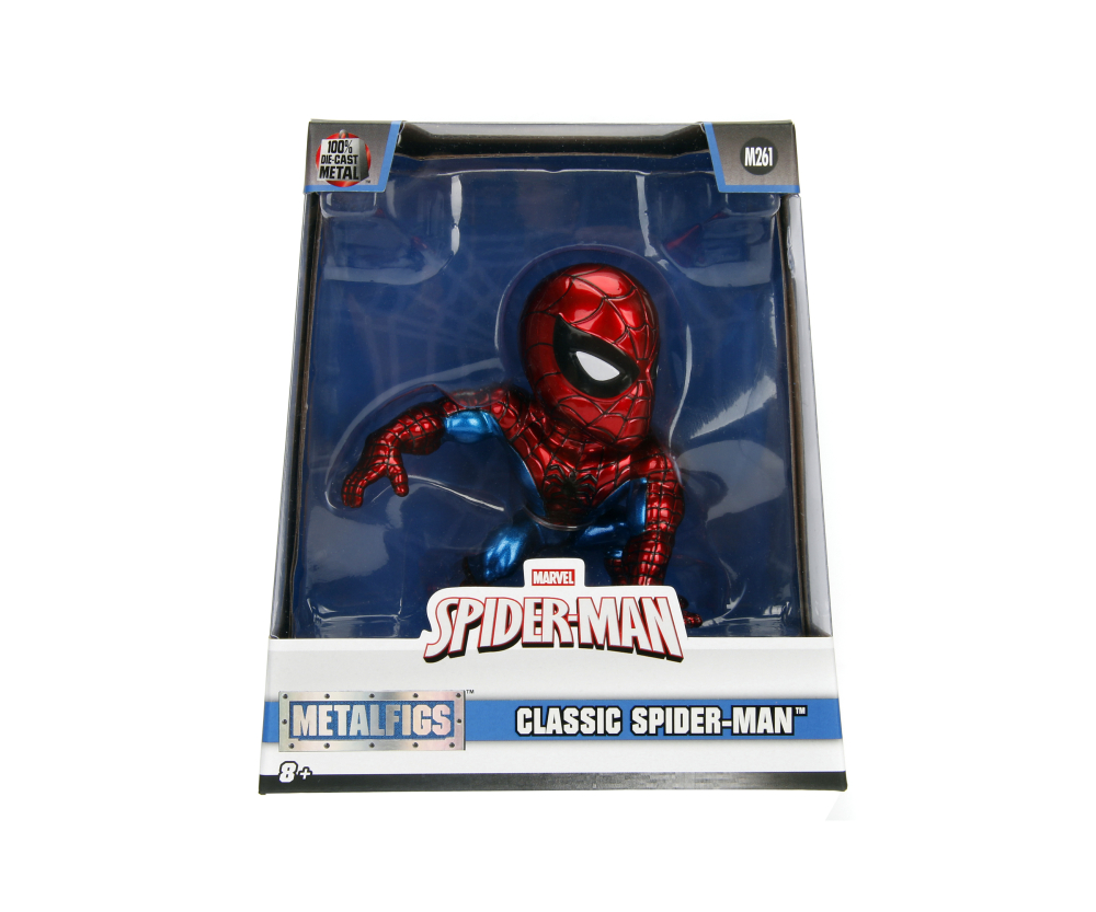 Jada Marvel 4" Classic Spider-Man Figure Jada Marvel 4" Classic Spider-Man Figure