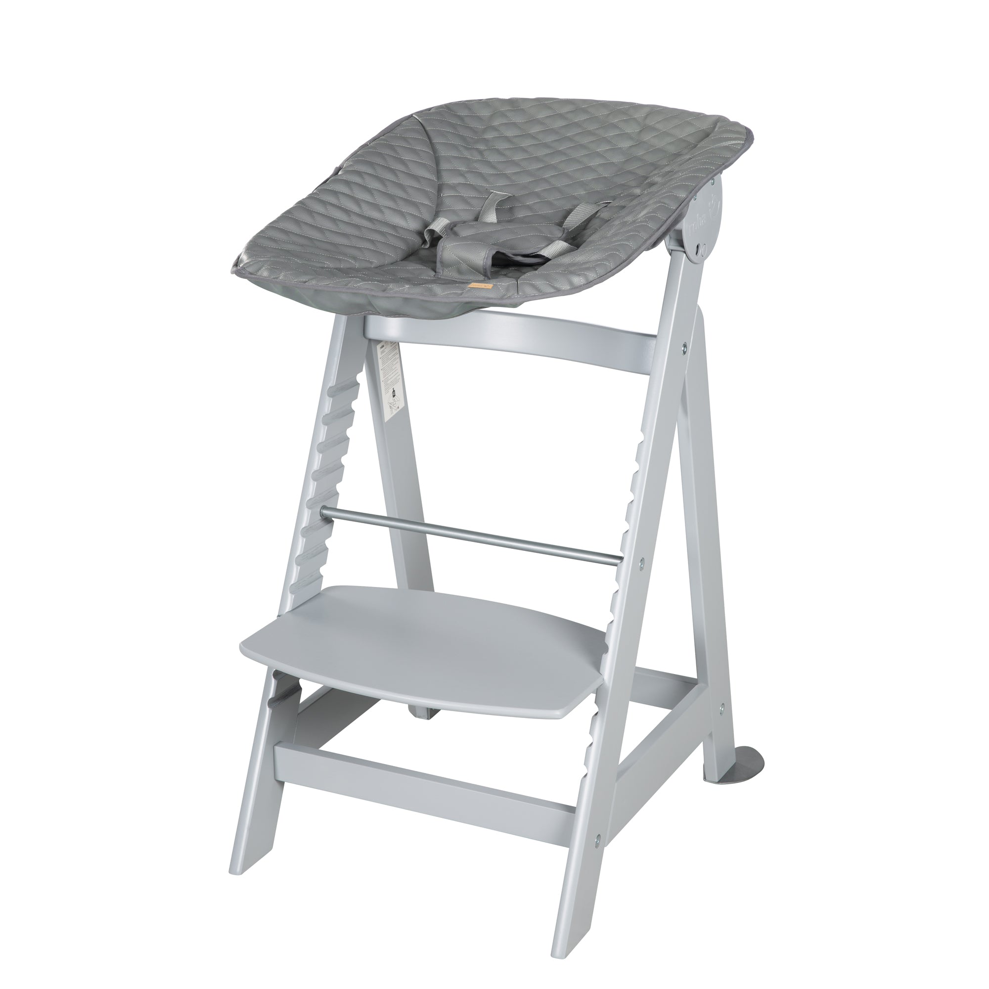Roba 75063TPL246 Treppenhochstuhl, Set 2in1 Stone taupe - Bild 4 Roba 75063TPL246 Treppenhochstuhl, Set 2in1 Stone taupe - Produktbild 4