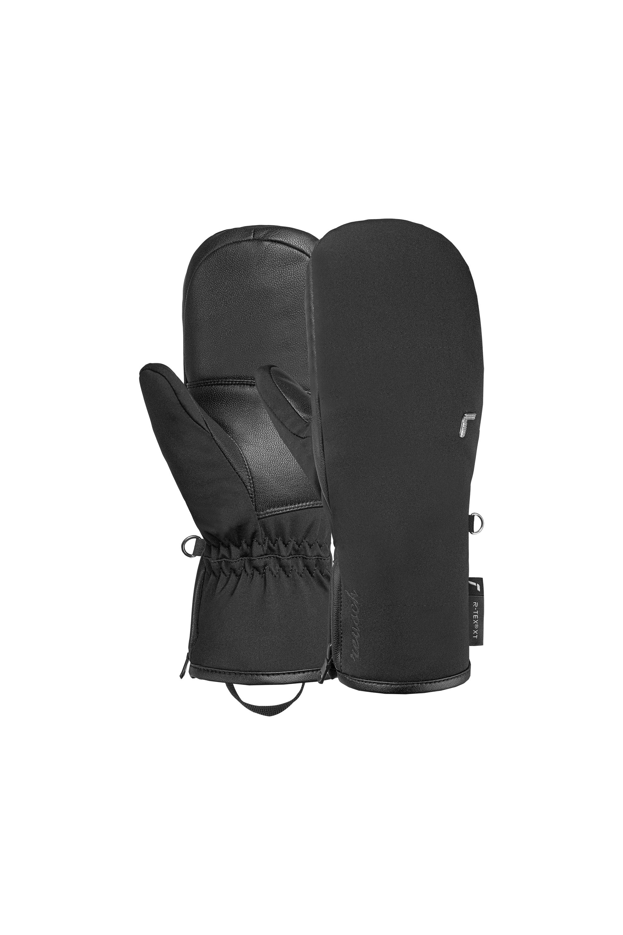 Reusch Tiffany R-TEX® XT Mitten Damen Skihandschuh Schwarz/Silber
