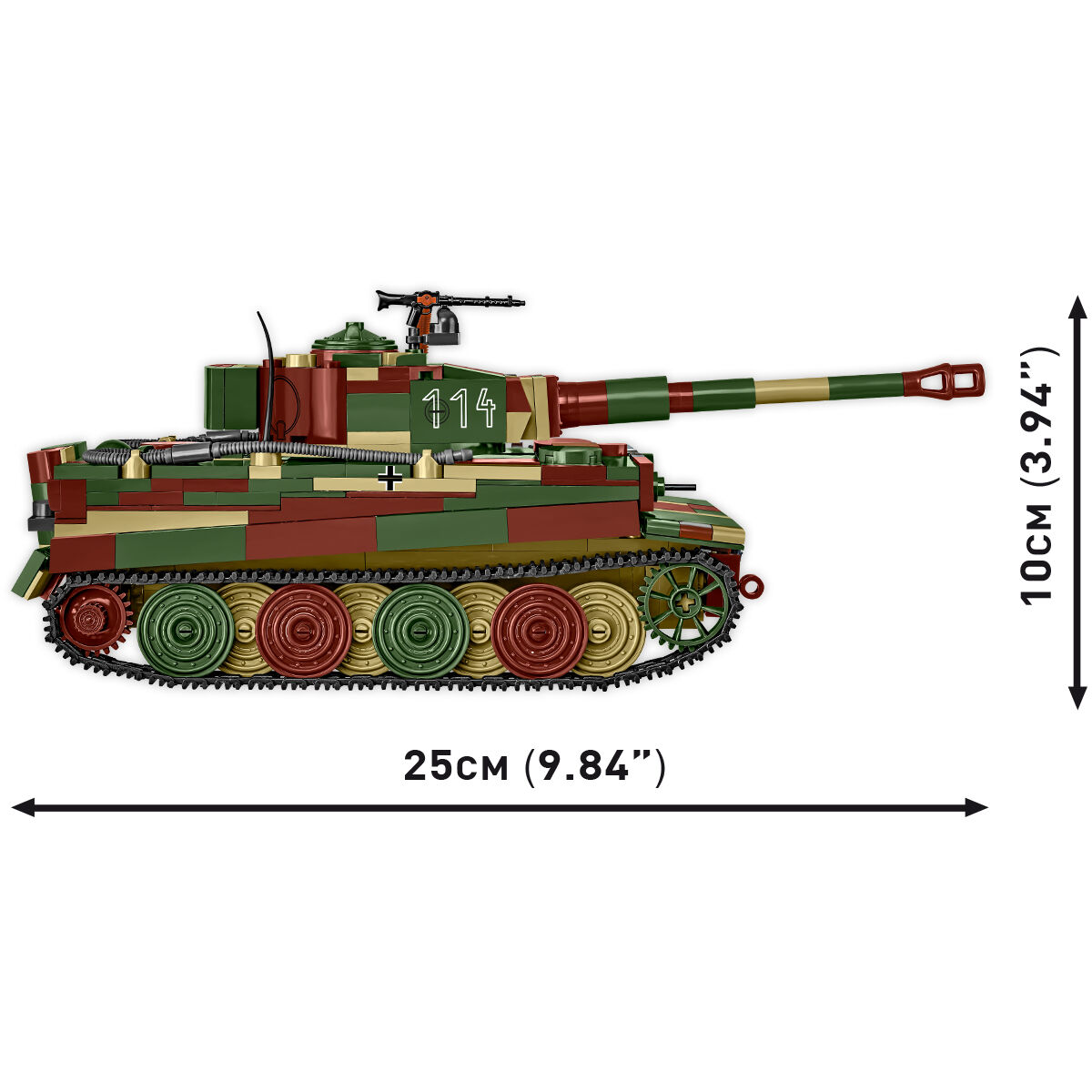 COBI 3124 - PZ.KPFW. VI TIGER AUSF. E, 1:35 - Bild 9 COBI 3124 - PZ.KPFW. VI TIGER AUSF. E, 1:35 - Bild 9