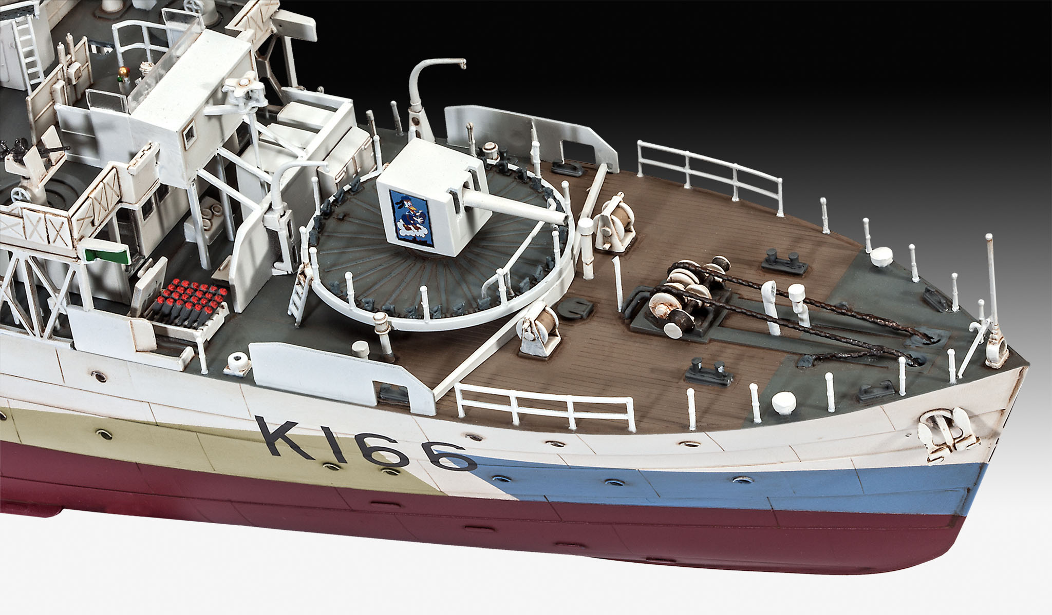 Revell 05132 Flower Class Corvette HMCS Snowberry Modellbausatz Kreuzer, Fahrzeug, Jacht, Boot, Turm