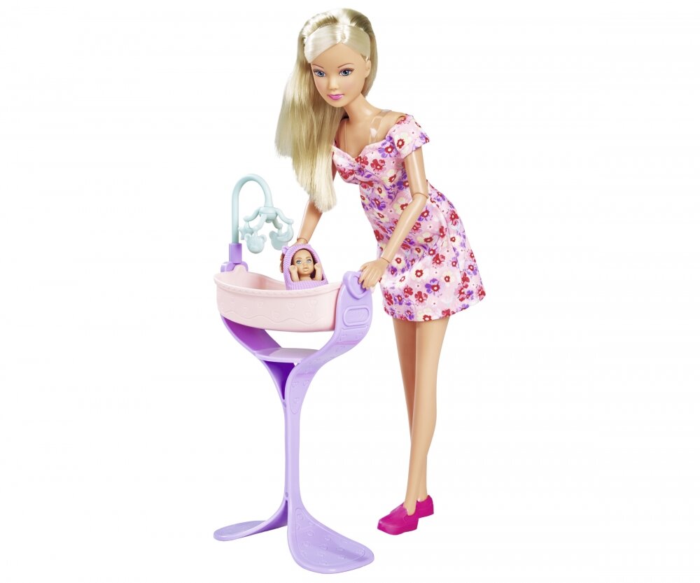 Steffi LOVE Hello Baby 105733680 Steffi, LOVE, Hello, Baby, 105733680, Figur, Puppe, Spielzeug, Barbie, Gesicht