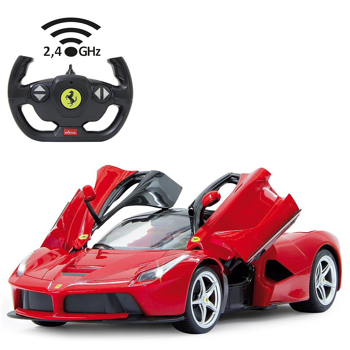 JAMARA Ferrari La Ferrari 1:14 rot 2,4GHz Tür manuell ab 6 Jahren JAMARA Ferrari La Ferrari 1:14 rot 2,4GHz Tür manuell ab 6 Jahren