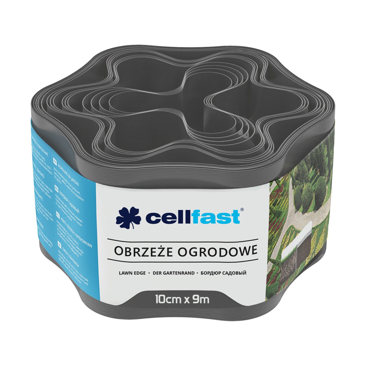 Cellfast Gartenrand 10 cm x 9 m /graphit/ Cellfast Gartenrand 10 cm x 9 m /graphit/