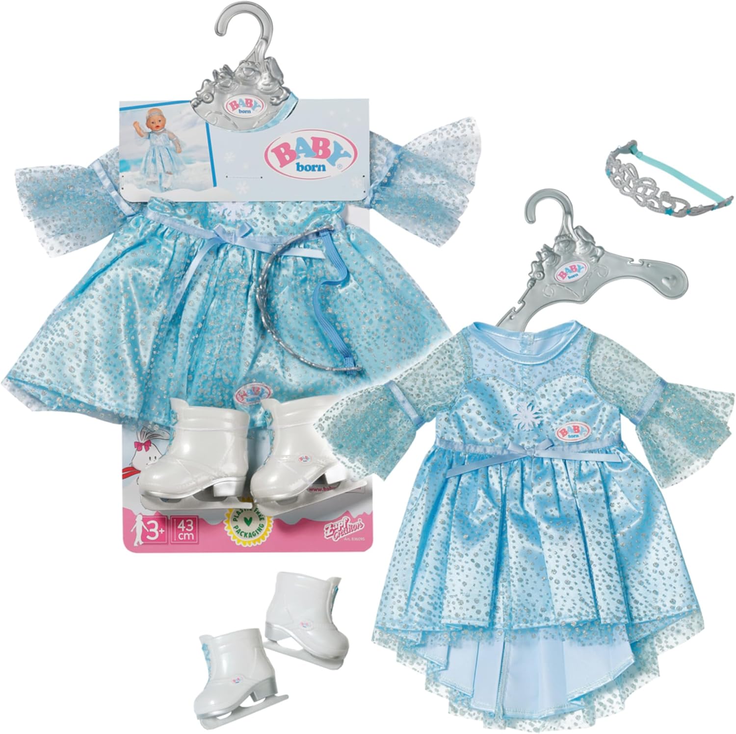 BABY born Eisprinzessin Set 43cm BABY, born, Eisprinzessin, Set, 43cm