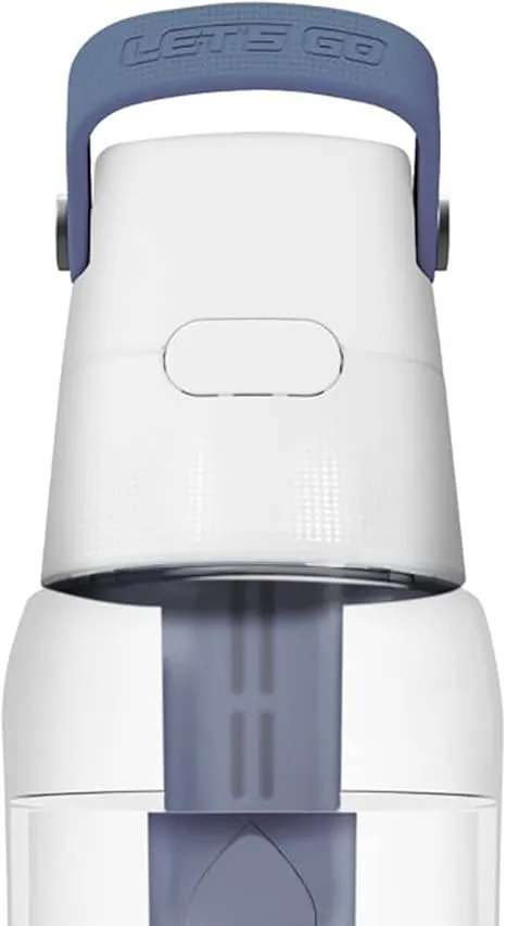 PEARLCO 221050 Trinkflasche SOLID mit Filter – 0,7 l – Anthrazit