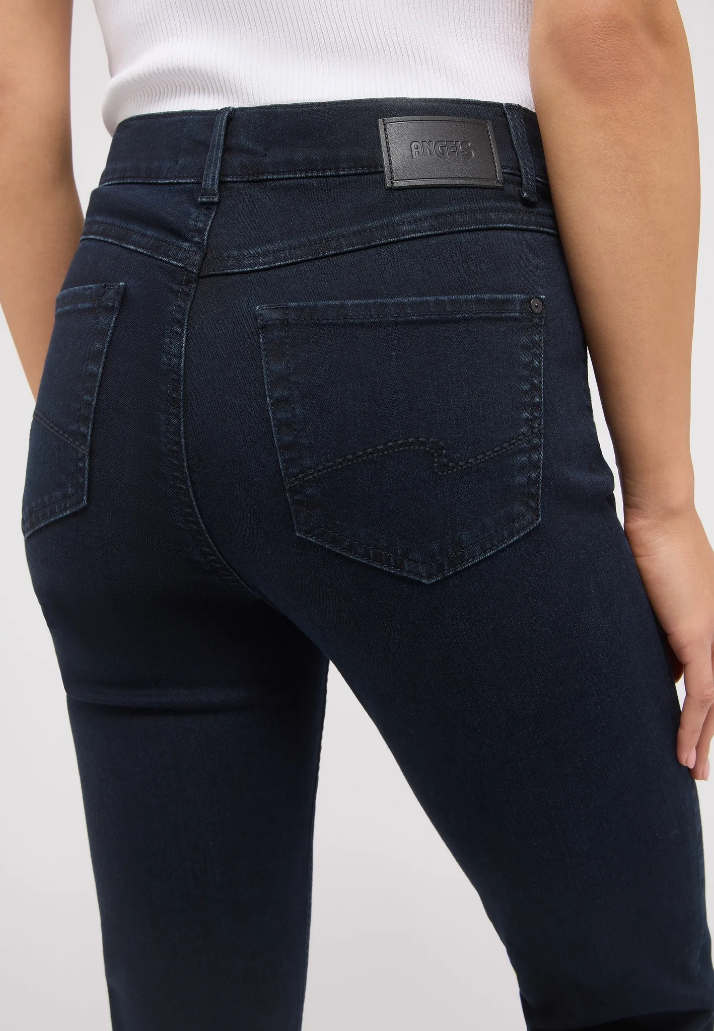 ANGELS 346340030 Damen Jeans Cici Slim Fit - Blau GR. 36