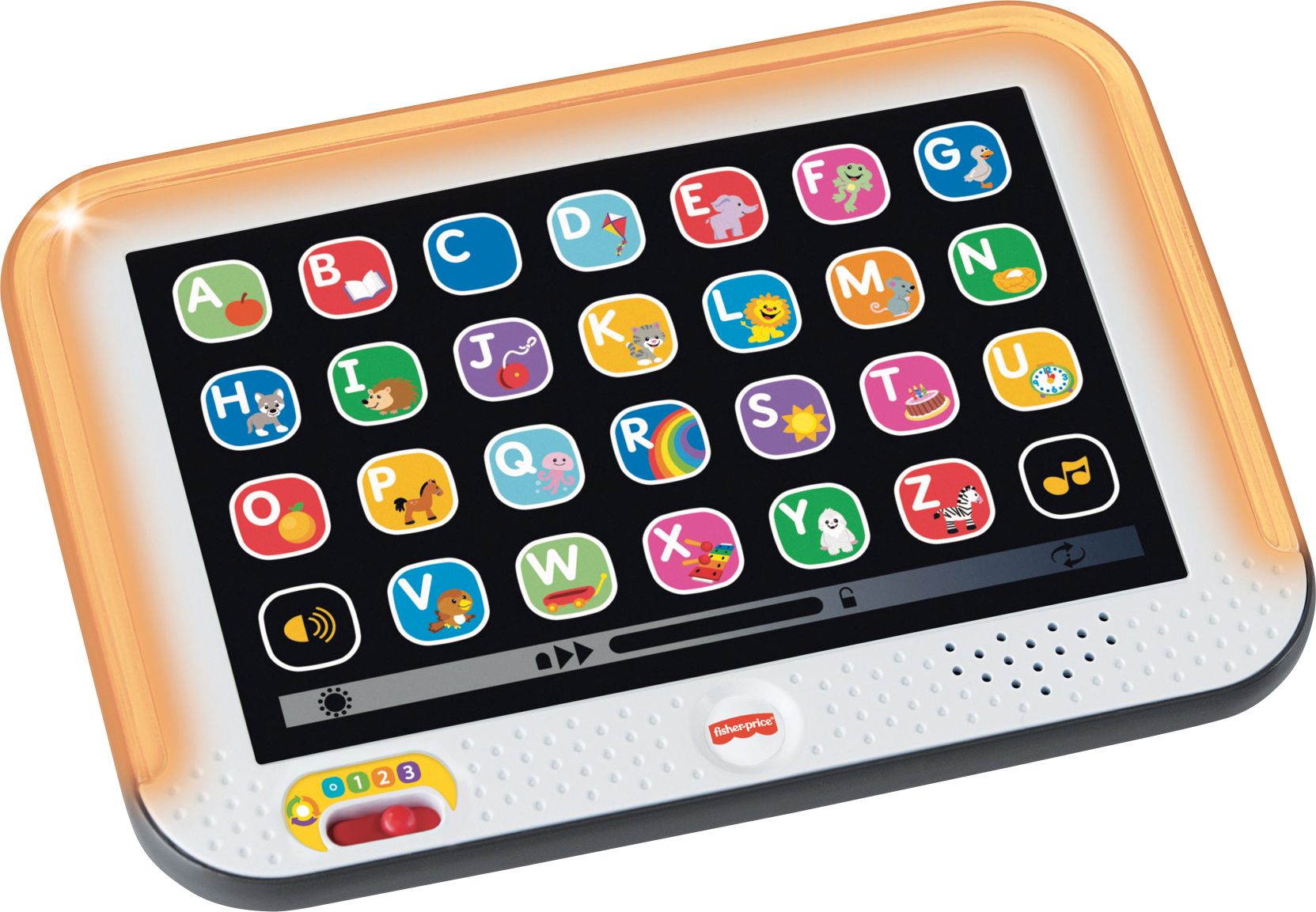 Fisher-Price Lernspaß Smart Stages Tablet für Kleinkinder, elektronisches Lernspielzeug, deutsche Version Fisher-Price, Lernspaß, Smart, Stages, Tablet, für, Kleinkinder, elektronisches, Lernspielzeug, deutsche, Version