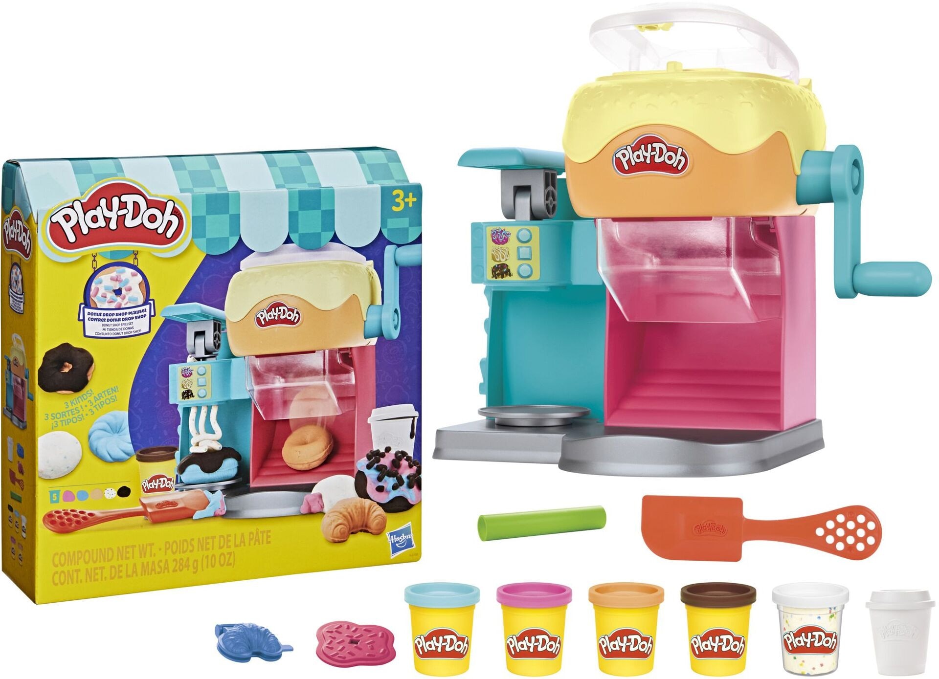 Produktfoto - Hasbro - Play-Doh Donut Bakery Playset - Modell HASBRO G23085L0 Produktbild fuer Online-Shop