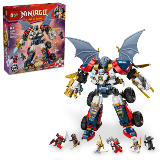 LEGO® NINJAGO® Zanes Ultra-Kombi-Mech 71834 LEGO® NINJAGO® Zanes Ultra-Kombi-Mech 71834