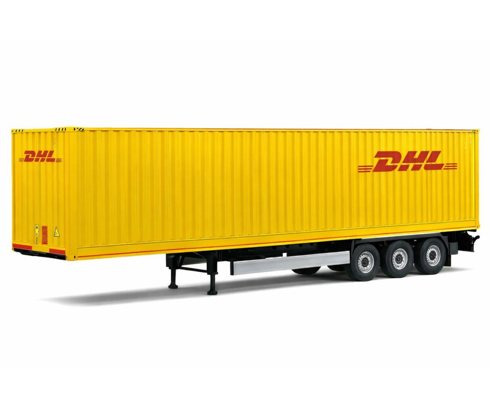 Solido 1:24 Container Anhänger DHL 2025 gelb