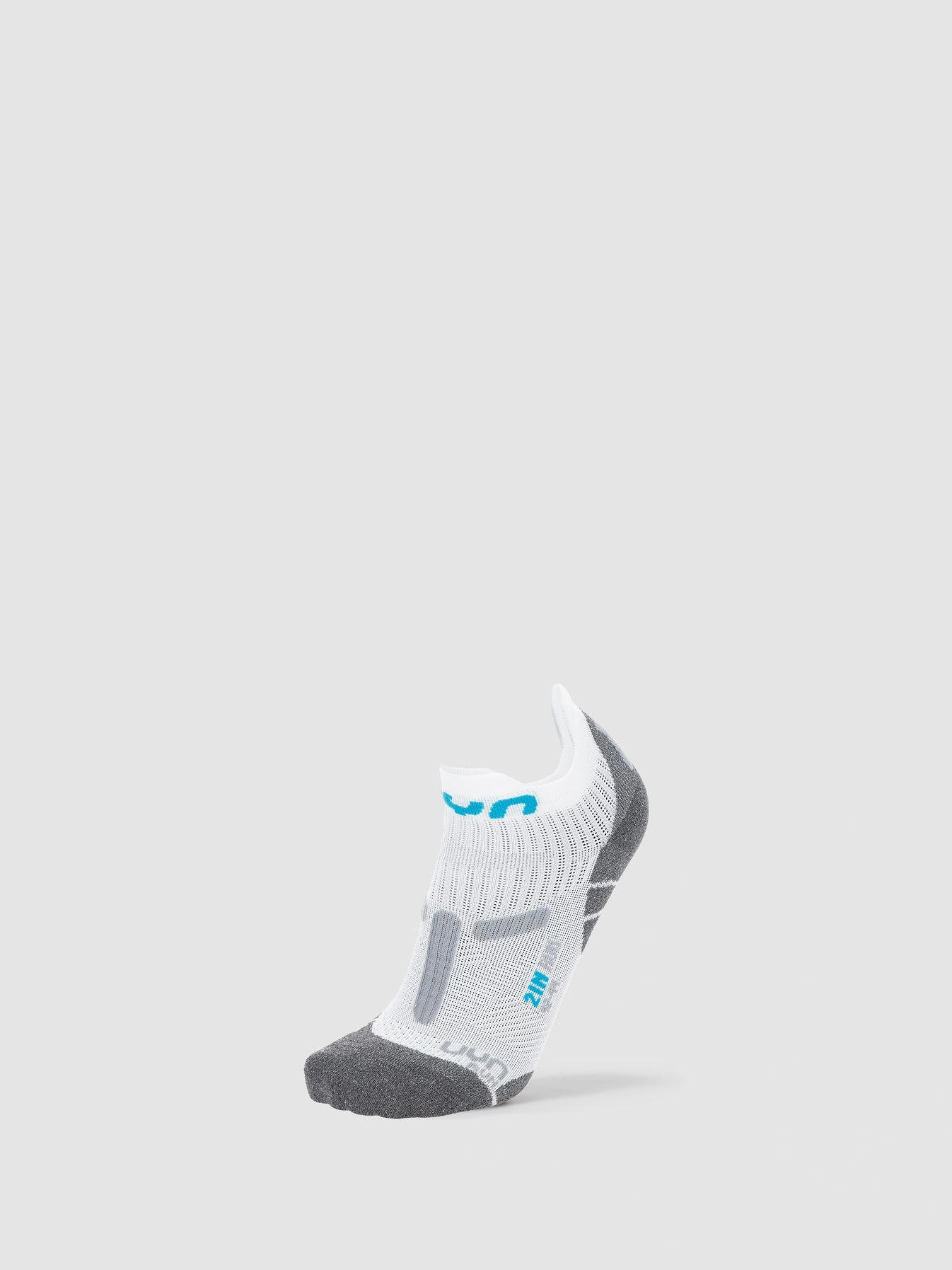 UYN Herren Laufsocken 2in S100223W068 - Weiß/Grau GR. 39/41