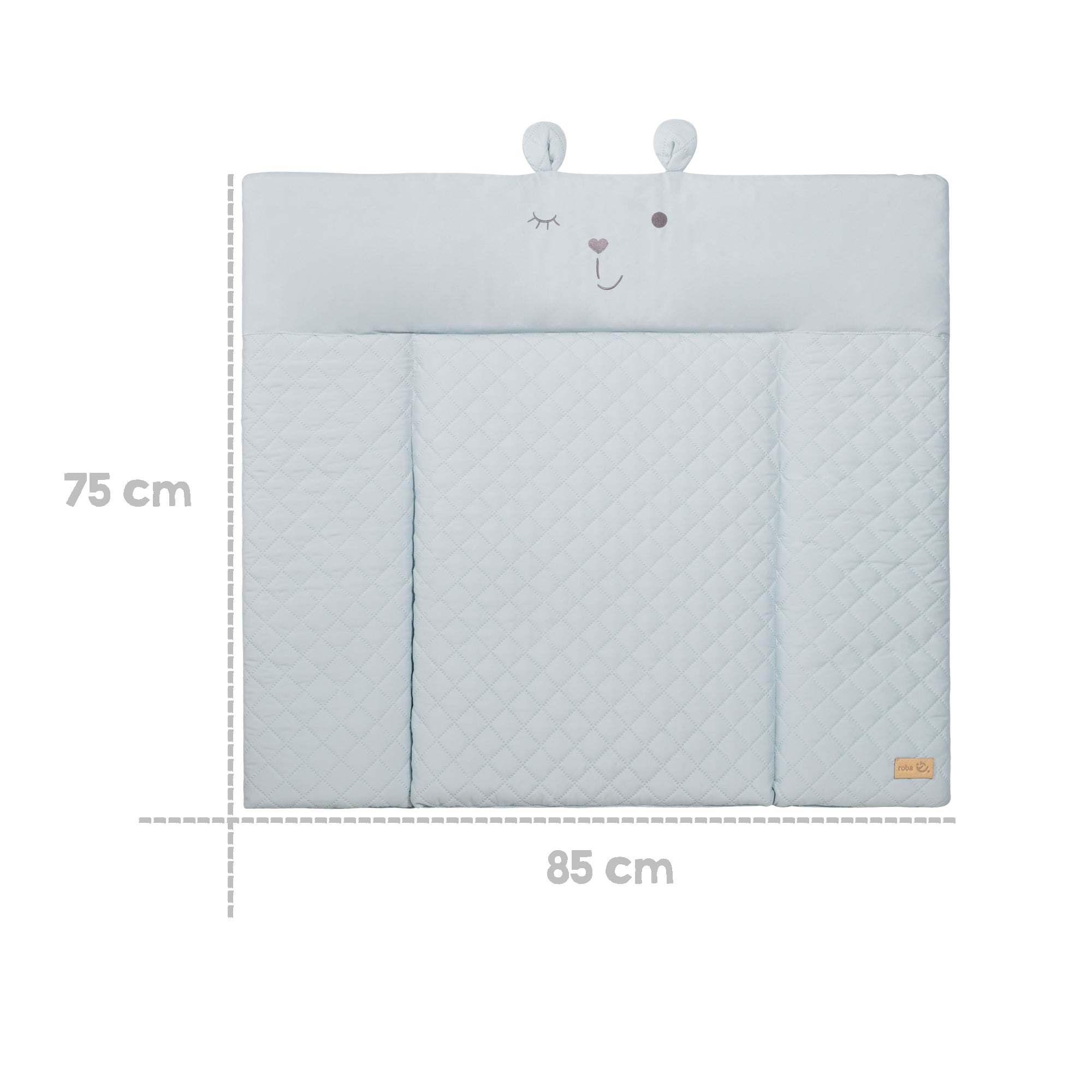 Roba 308017V231 Wickelauflage soft türkis hell blau – Wickelauflagen - Bild 4 Roba 308017V231 Wickelauflage soft türkis hell blau – Wickelauflagen - Produktbild 4