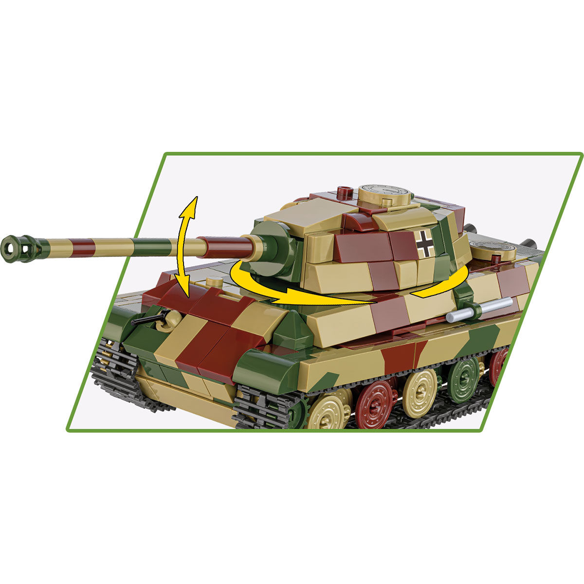 COBI 2732 - PZ.KPFW. VI B TIGER II Königstiger 1:48 - Bild 9 COBI 2732 - PZ.KPFW. VI B TIGER II Königstiger 1:48 - Bild 9
