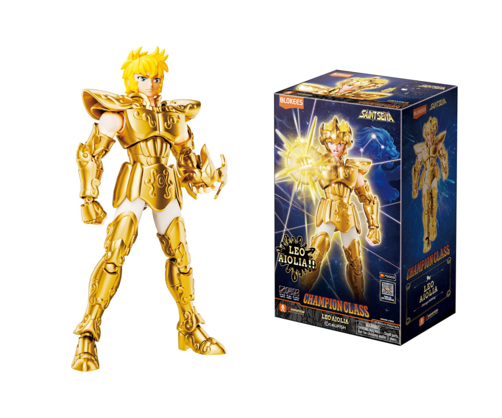 Dickie Toys Blokees Saint Seiya Leo Aiolia Dickie Toys Blokees Saint Seiya Leo Aiolia