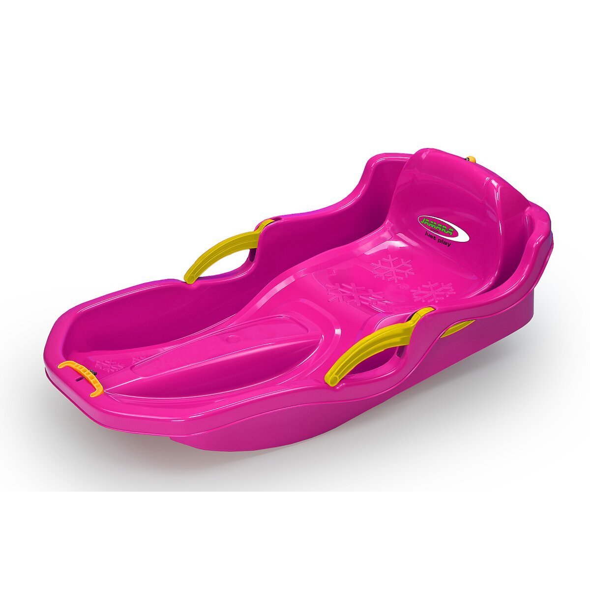 JAMARA Snow Play Bob Comfort 80 cm pink mit Bremse ab 3 Jahren