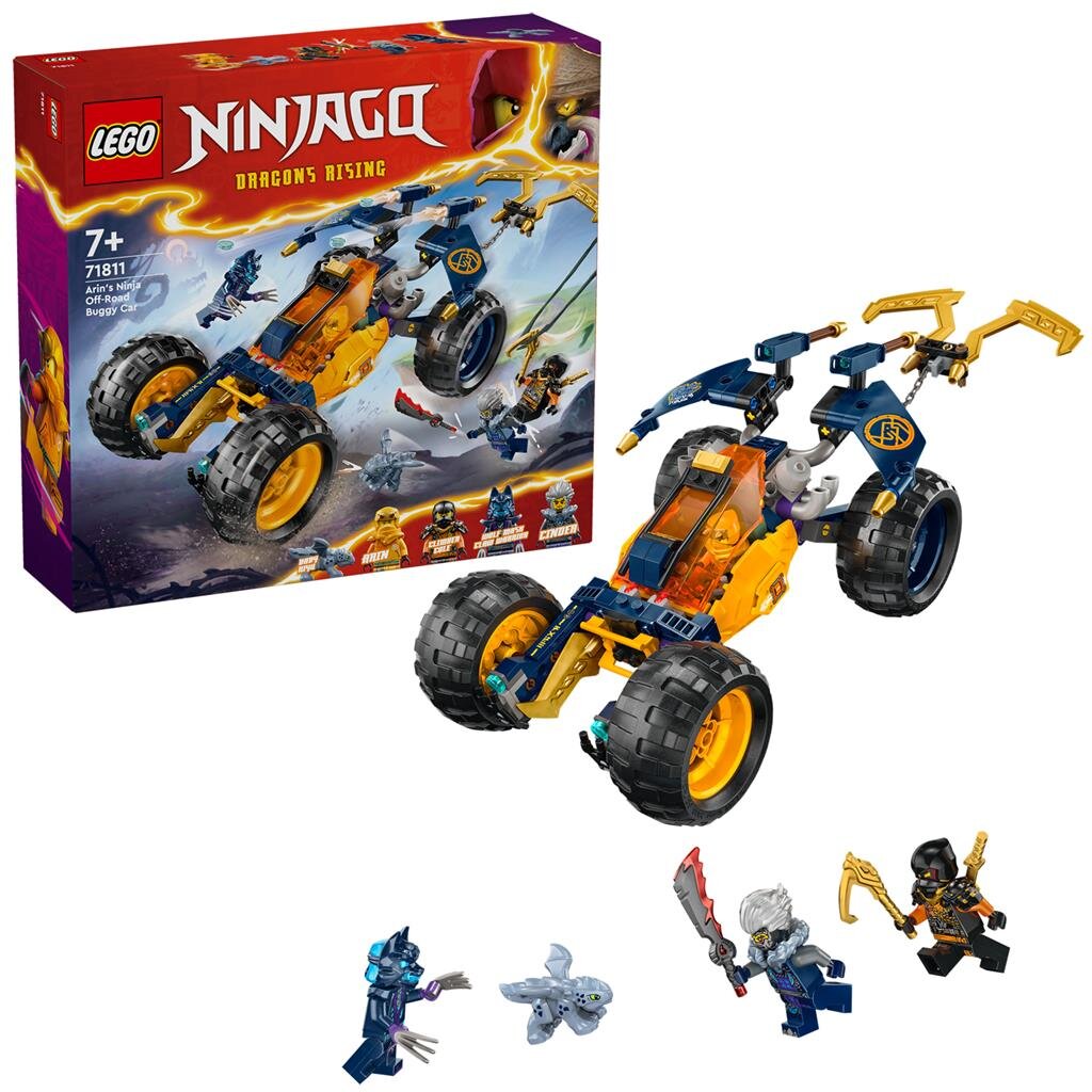 LEGO®, 71811, Ninjago, Arins, Ninja-Geländebuggy, Spielzeug, Maschine, Rad