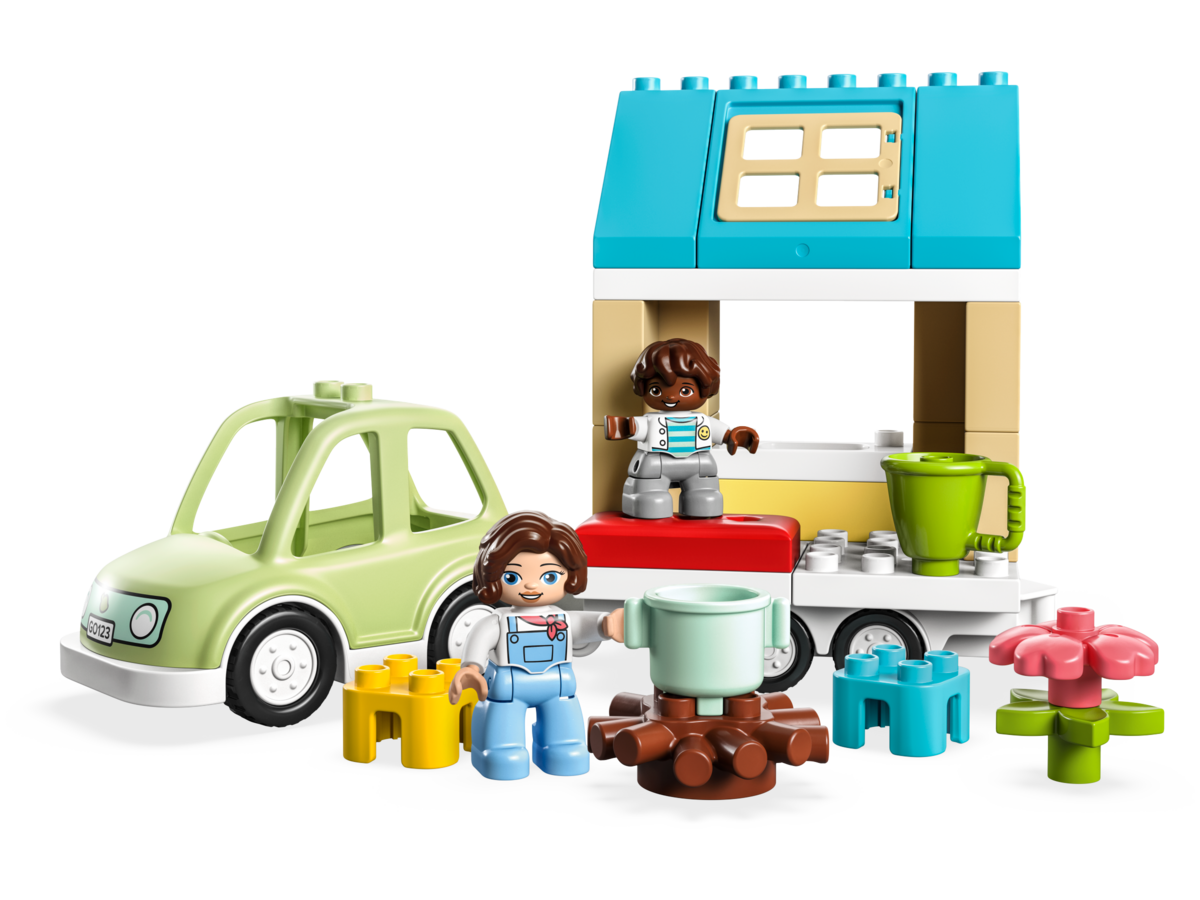 LEGO DUPLO Zuhause auf Rädern 10986 Person, Baby, Maschine, Rad