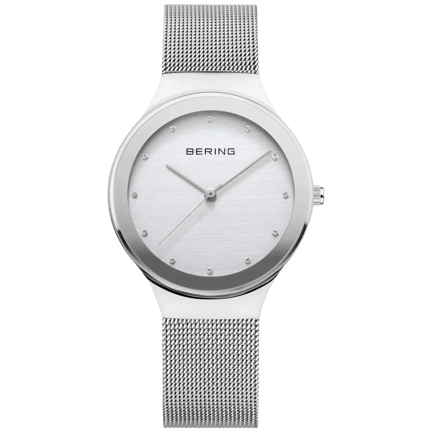 Bering 12934-000 Damenuhr, Milanaise, Silber Bering 12934-000 Damenuhr, Milanaise, Silber