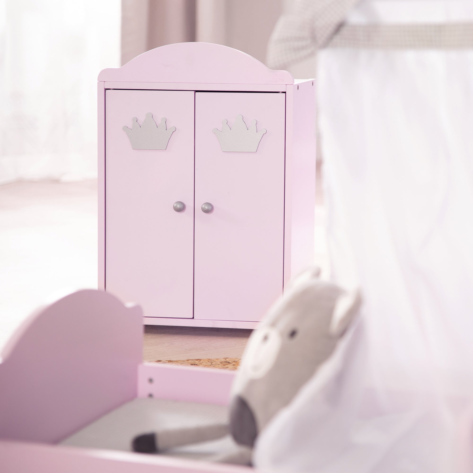 Roba 980302 Puppenschrank Prinzessin Sophie rosa – Puppenmöbel & Häuser - Bild 2 Roba 980302 Puppenschrank Prinzessin Sophie rosa – Puppenmöbel & Häuser - Produktbild 2
