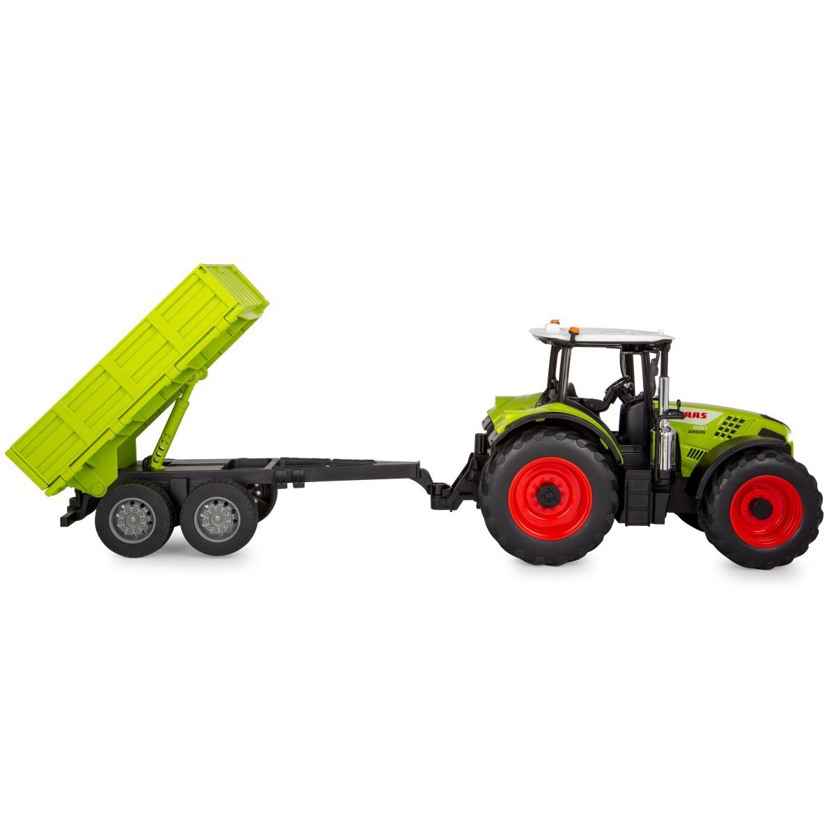 JAMARA Claas Arion 660 mit Kippanhänger 1:24 2,4GHz ab 6 Jahren