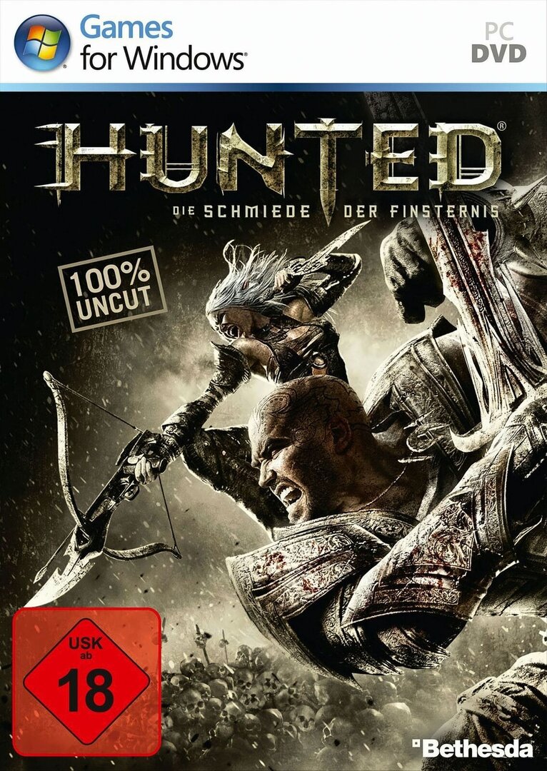 PC_Hunted_-_Die_Schmiede_der_Finsternis_341069, Buch, Veröffentlichung, Erwachsene, Mann, Person