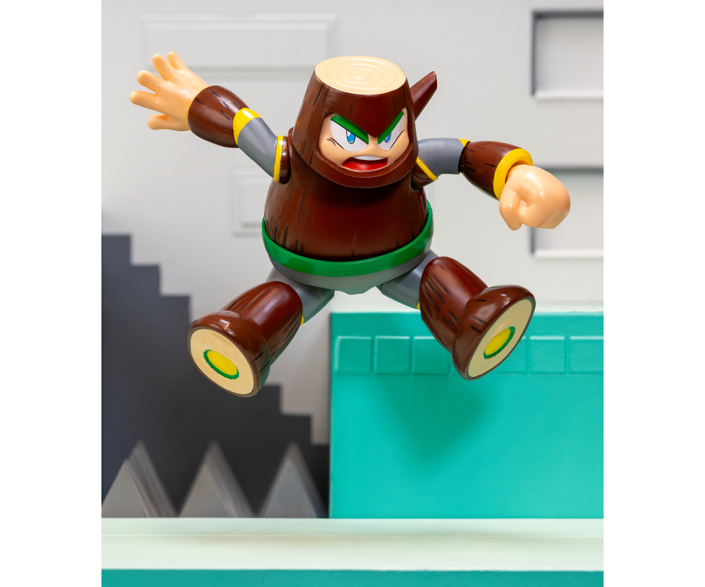 Jada Mega Man Wood Man 4.5" Figure