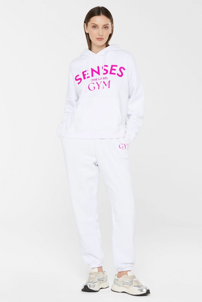 SENSES 2509365733 Hoodie SE: RENITY mit Print, Damen, Weiß SENSES 2509365733 Hoodie SE: RENITY mit Print, Damen, Weiß