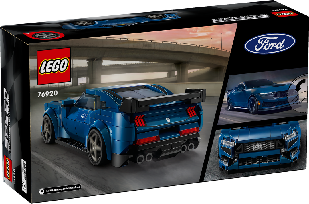 LEGO® Speed Champions Ford Mustang Dark Horse Sportwagen 76920 Auto, Coupé, Sportwagen, Kleintransporter, Rad