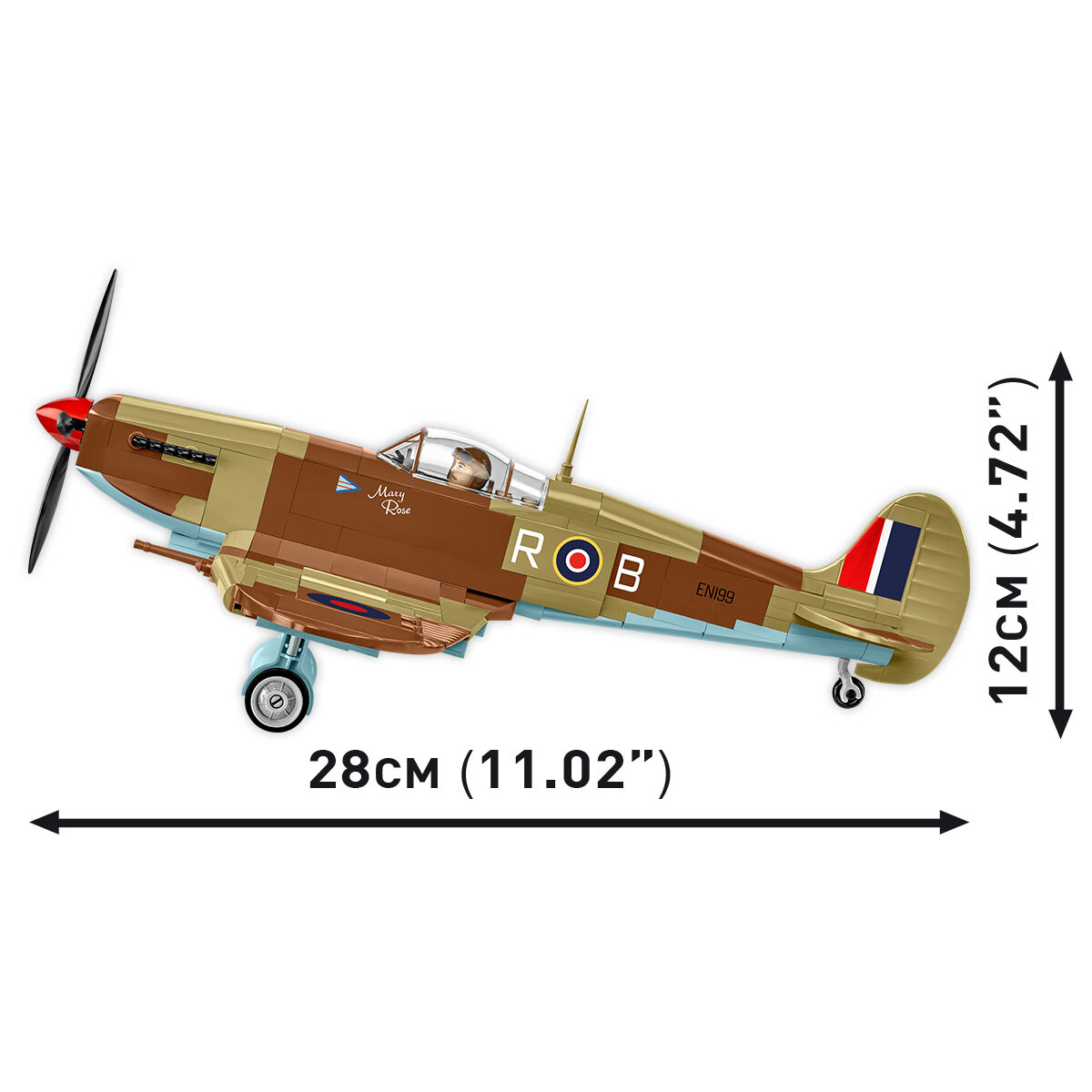 COBI 5764 - Supermarine Spitfire MK.IXE - Bild 7 COBI 5764 - Supermarine Spitfire MK.IXE - Bild 7
