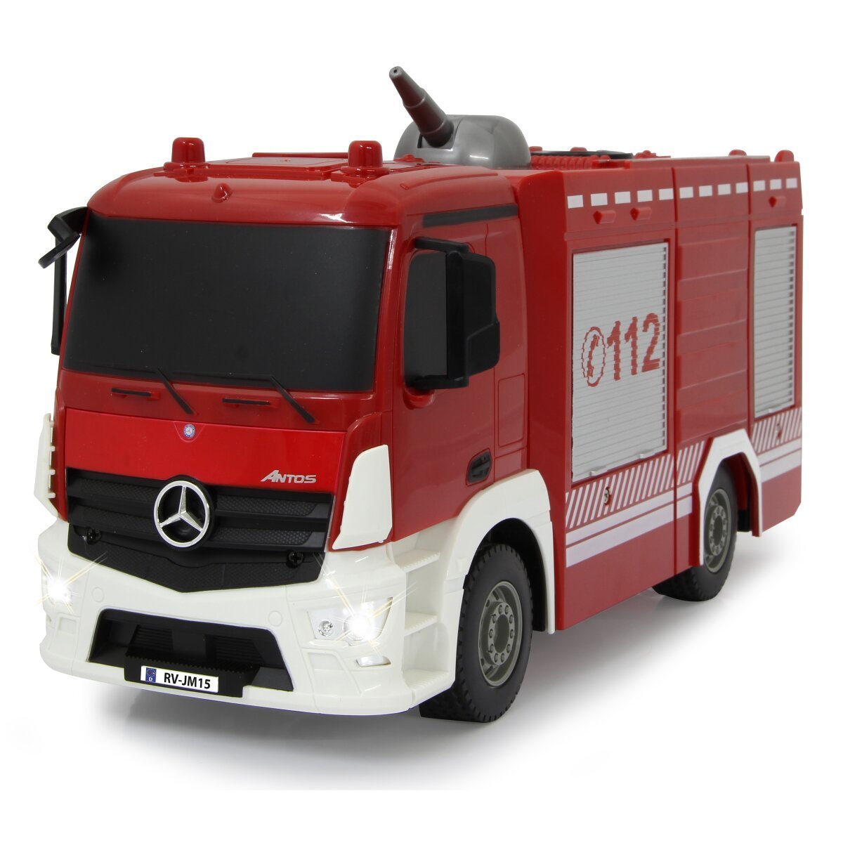 JAMARA Feuerwehr TLF mit Spritzfunktion Mercedes-Benz Antos 1:26 2,4GHz ab 6 Jahren JAMARA Feuerwehr TLF mit Spritzfunktion Mercedes-Benz Antos 1:26 2,4GHz ab 6 Jahren