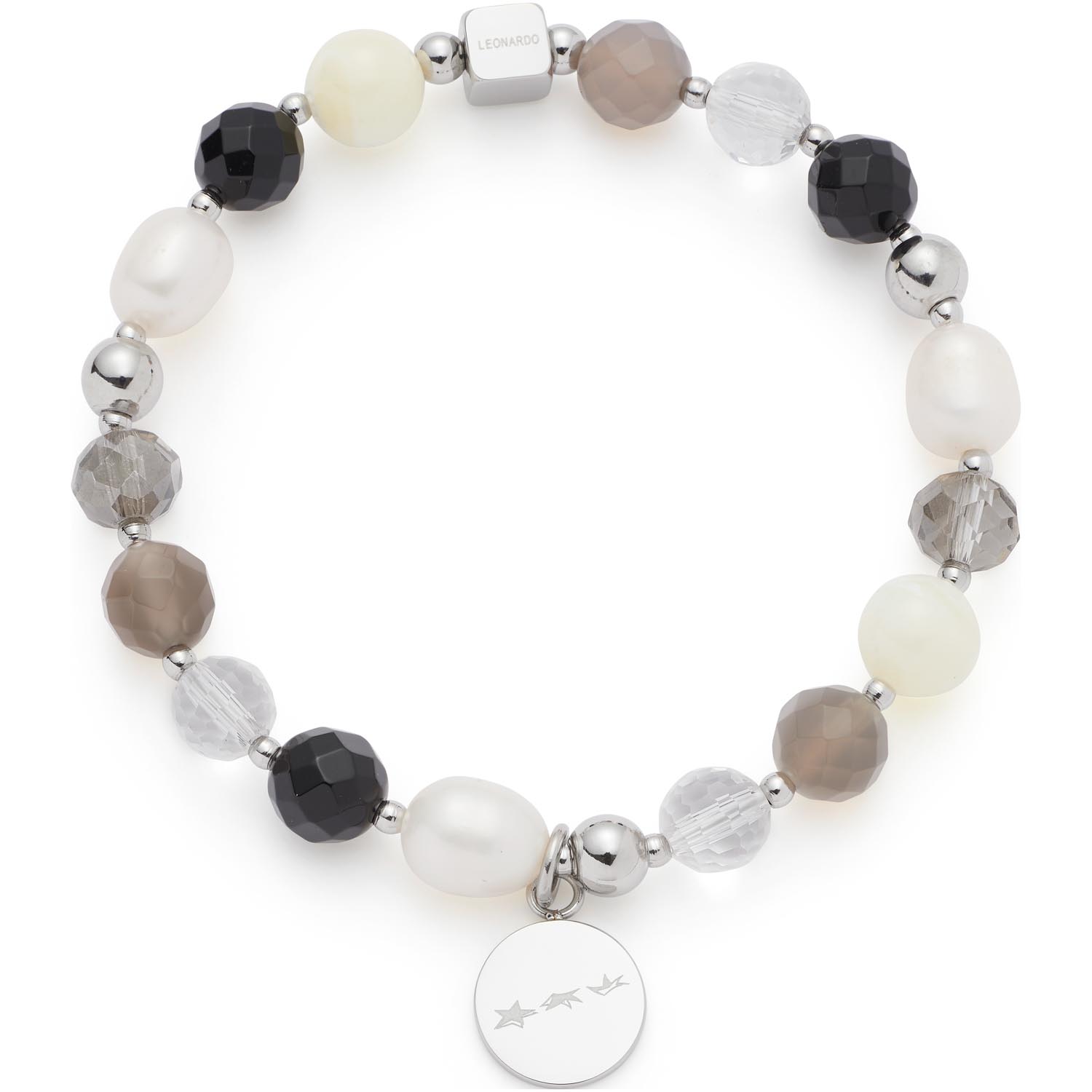 Leonardo Armband silber/grau Hope Leonardo Armband silber/grau Hope