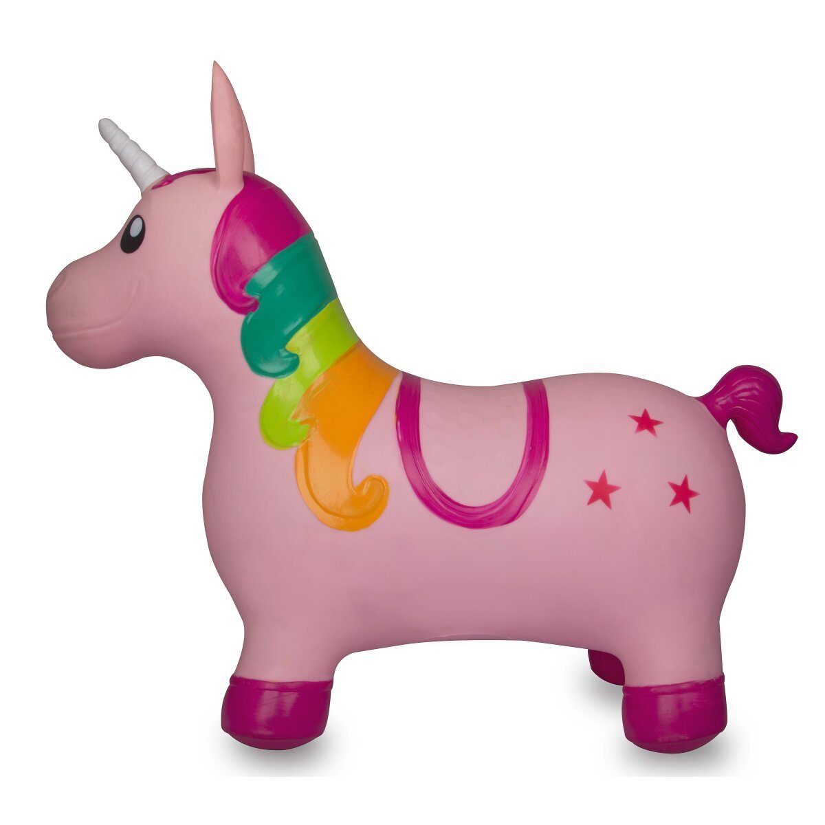 JAMARA Hüpftier Einhorn HoppyDoo bunt mit Pumpe ab 12 Monaten