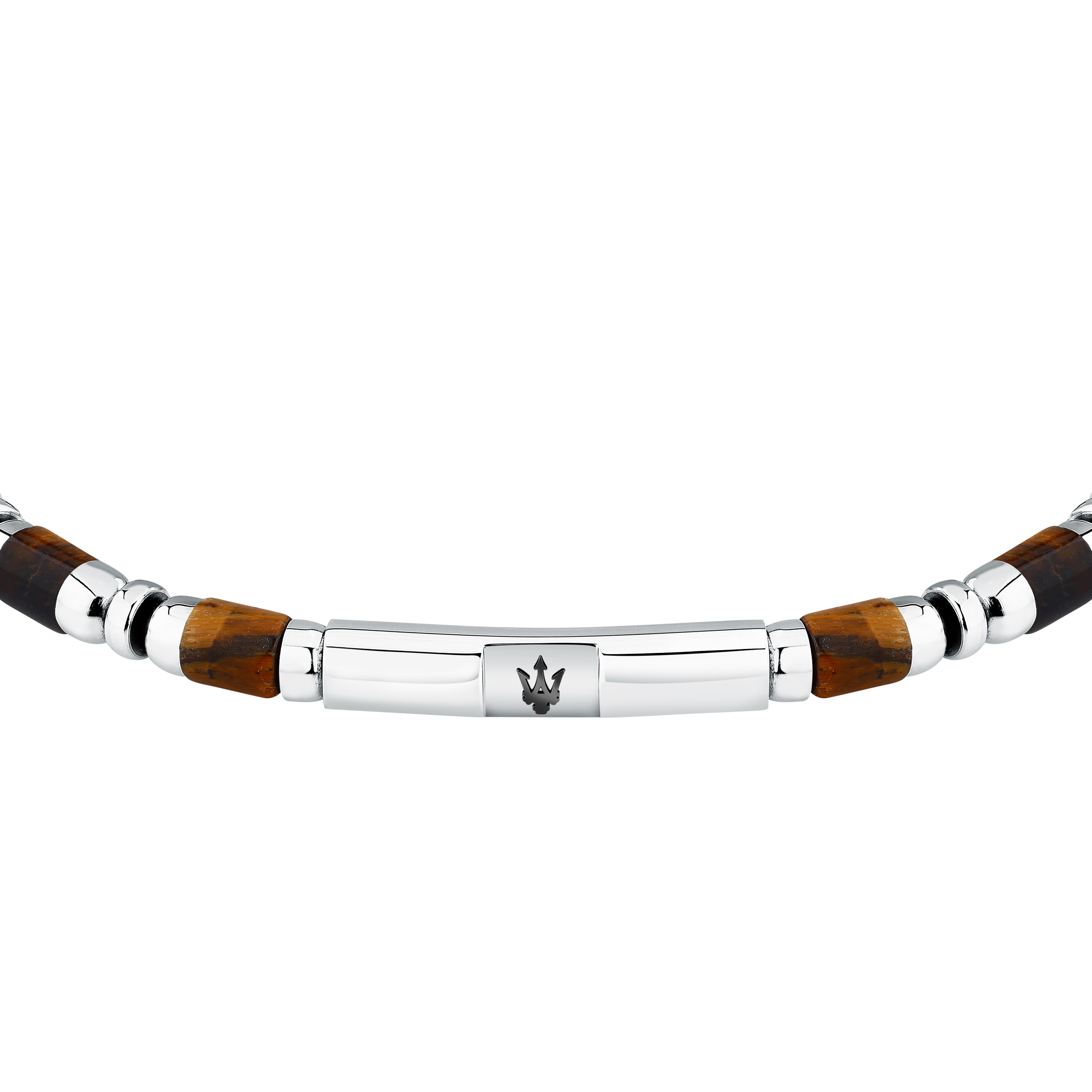 Maserati Armband Herren Black tiger eye 19+3cm Maserati Armband Herren Black tiger eye 19+3cm