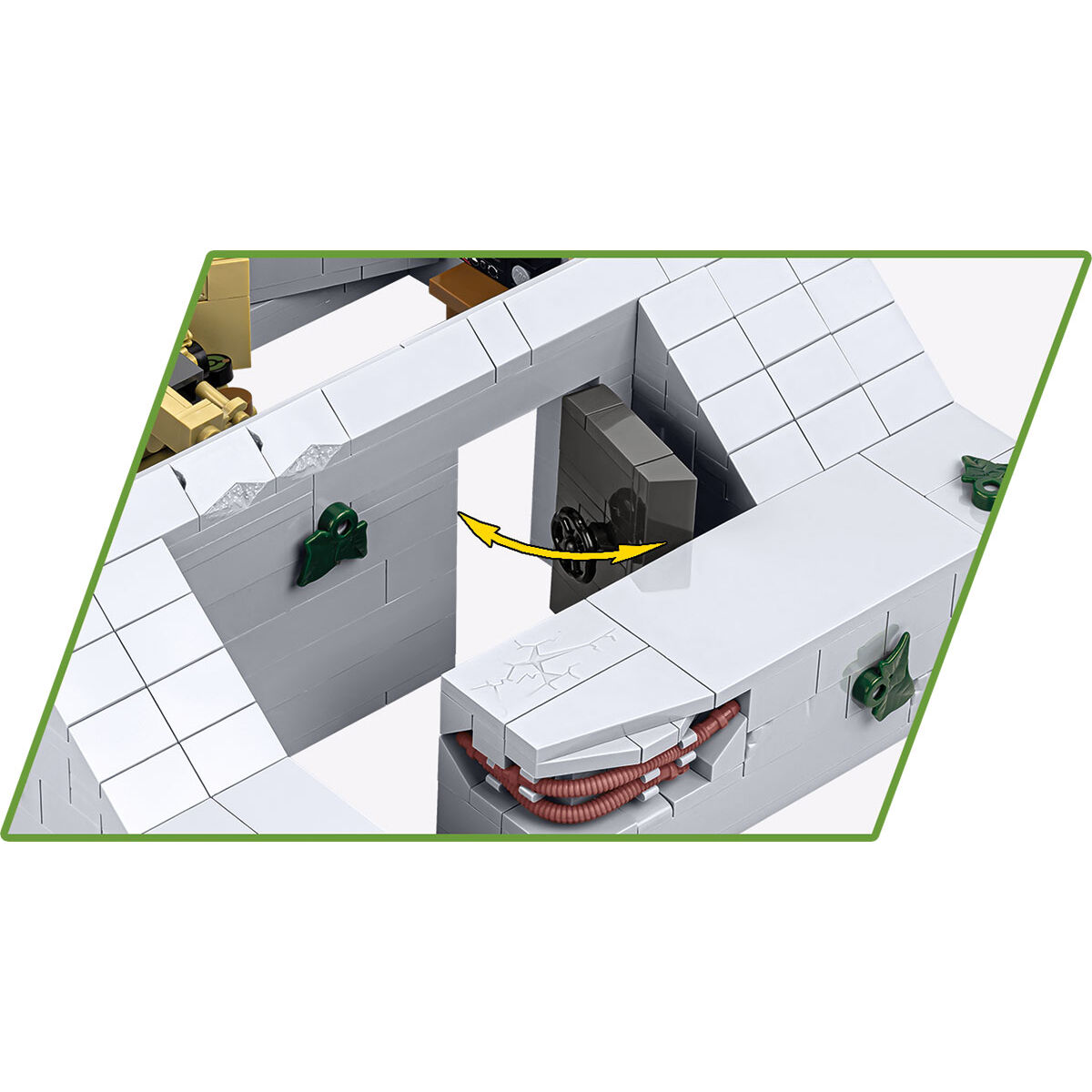 COBI 3136 - Deutscher BUNKER Regelbau 667 - Bild 10 COBI 3136 - Deutscher BUNKER Regelbau 667 - Bild 10