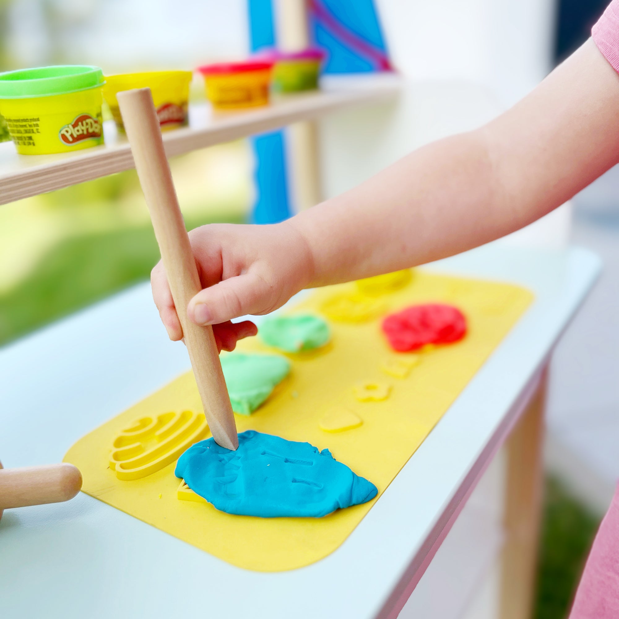 Roba 98158PD1 Spielset "roba x Play-Doh" PlayDoh bunt – Motorik & Lernen - Bild 6 Roba 98158PD1 Spielset "roba x Play-Doh" PlayDoh bunt – Motorik & Lernen - Produktbild 6