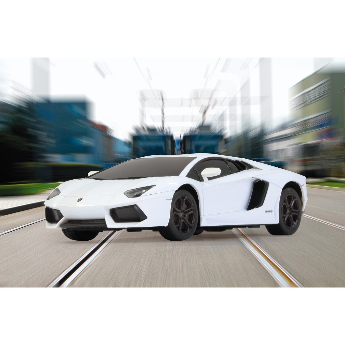 JAMARA Lamborghini Aventador 1:24 weiss 2,4GHz ab 6 Jahren JAMARA Lamborghini Aventador 1:24 weiss 2,4GHz ab 6 Jahren