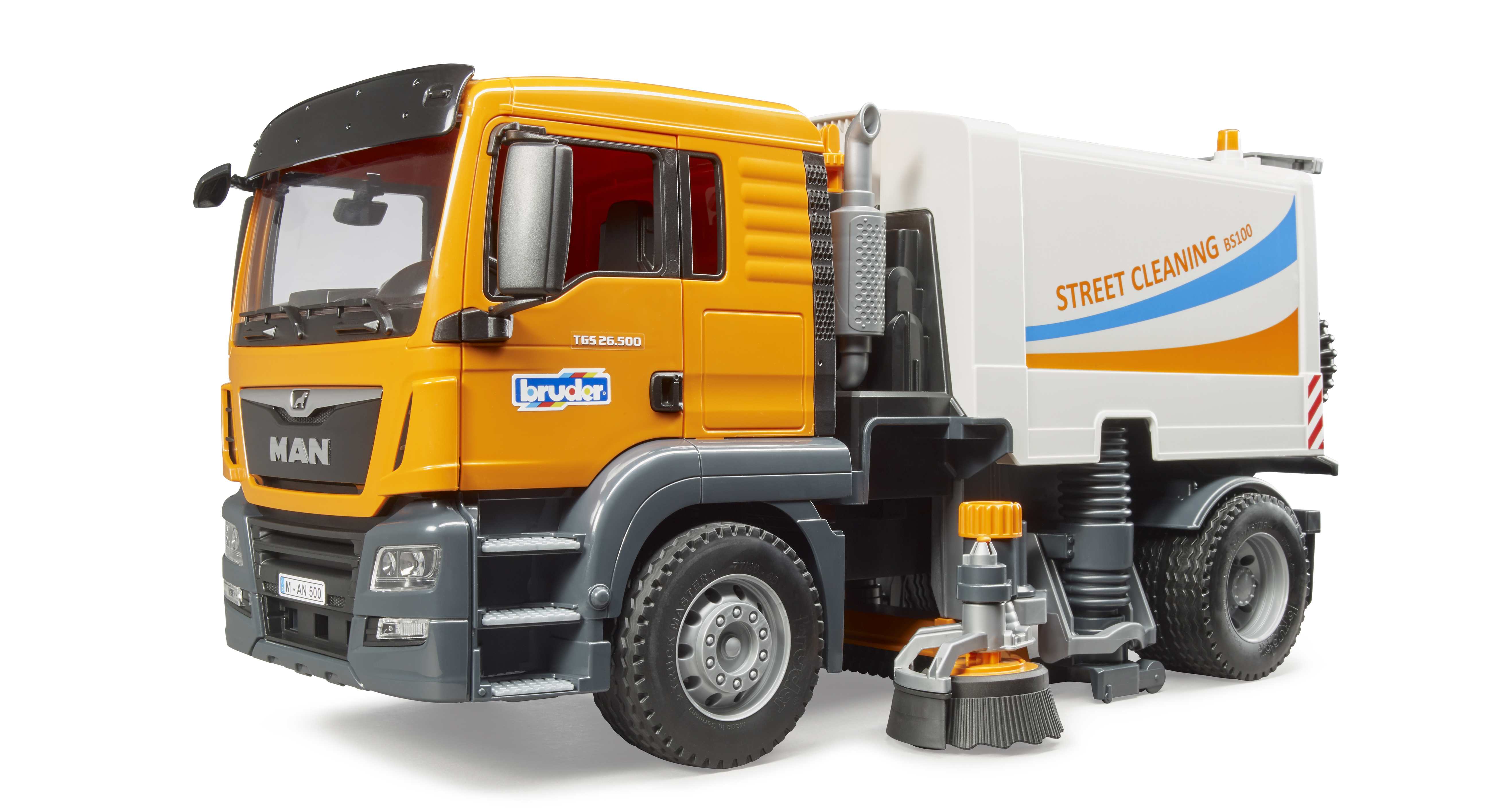 BRUDER 03780 - MAN TGS LKW Straßenreinigung BRUDER 03780 - MAN TGS LKW Straßenreinigung