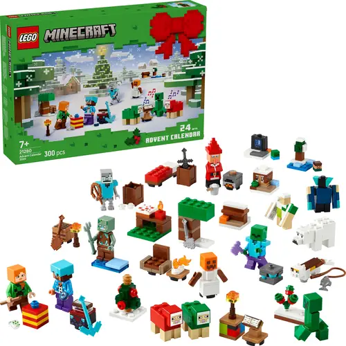 LEGO® Minecraft™ 2025 Adventskalender 21280 LEGO® Minecraft™ 2025 Adventskalender 21280