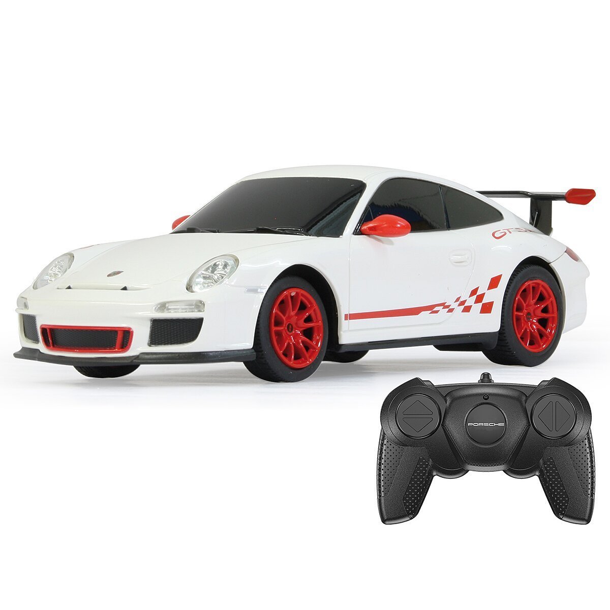 JAMARA Porsche GT3 RS 1:24 weiss 2,4GHz ab 6 Jahren