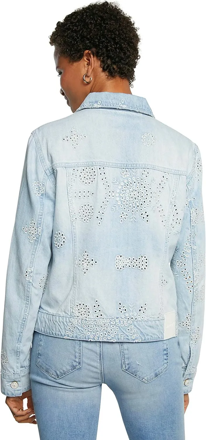 Desigual Damen Jeansjacke „Chaq Calm“ - Denim 21SWED155007 GR. 42 Desigual Damen Jeansjacke „Chaq Calm“ - Denim 21SWED155007 GR. 42