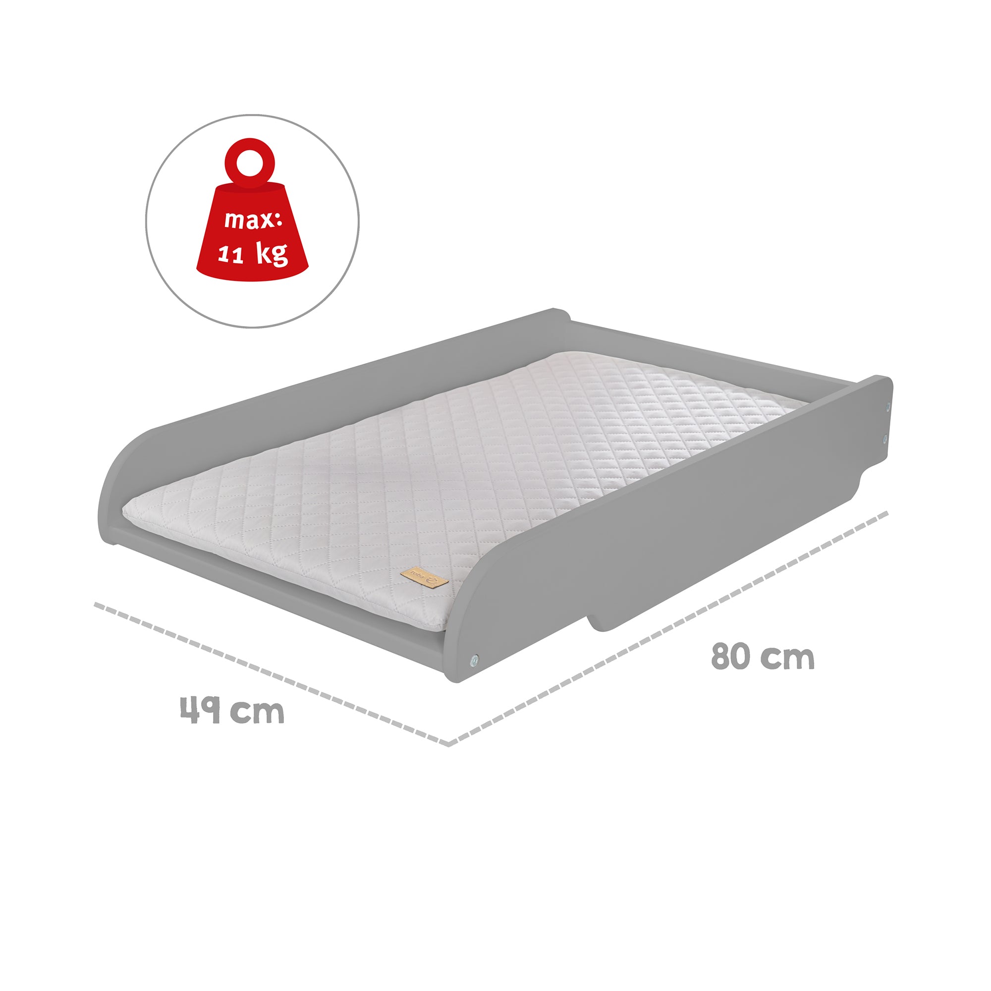 Roba 203120TPFS Hausbett 60x120 cm taupe – Komplettbettsets & Einzelbetten - Bild 10 Roba 203120TPFS Hausbett 60x120 cm taupe – Komplettbettsets & Einzelbetten - Produktbild 10
