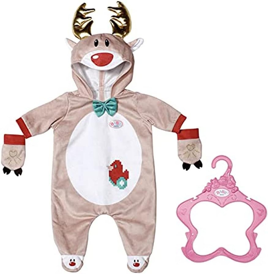 BABY born® Rentier Onesie – Rentier-Kostüm für 43 cm Puppen
