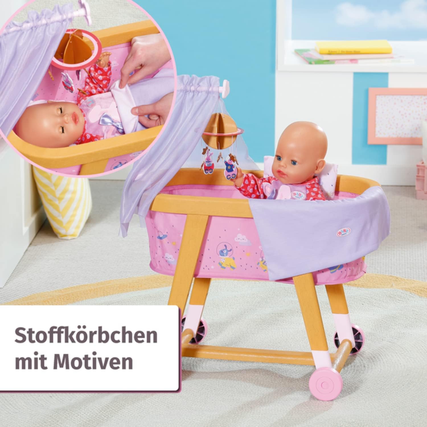 Moebel, Person, Bett