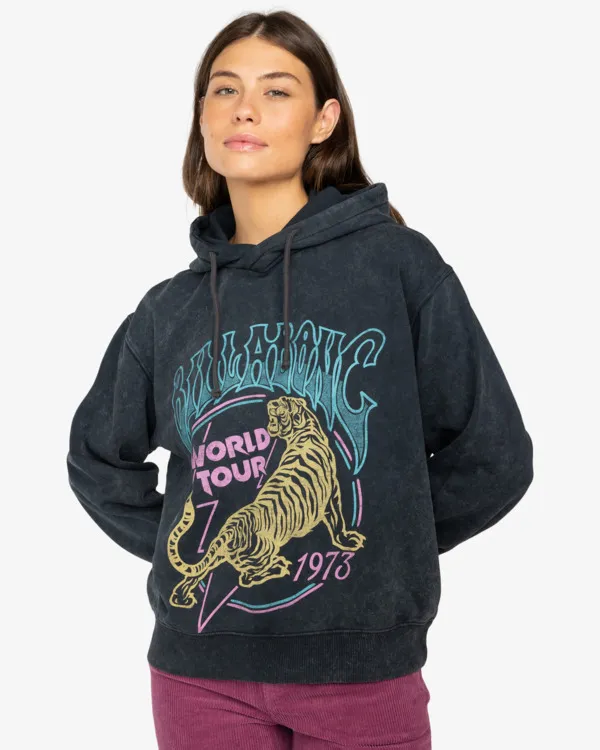 Billabong, Hoodie, Damen, Tiger, Schwarz, GR., L