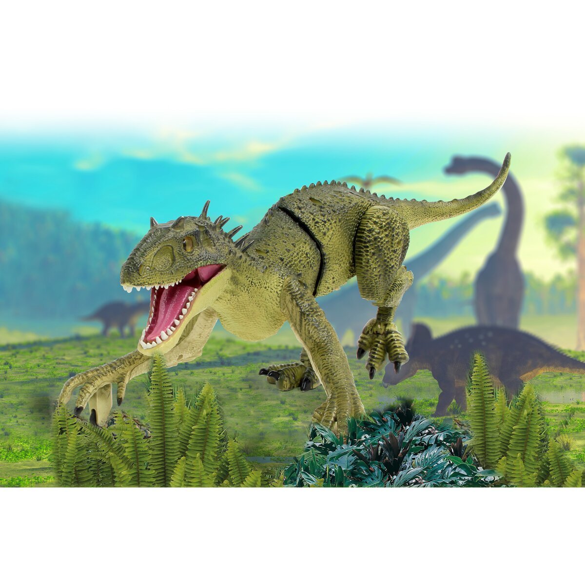 JAMARA Dinosaurier Exoraptor Li-Ion 3,7V 2,4GHz grün ab 6 Jahren