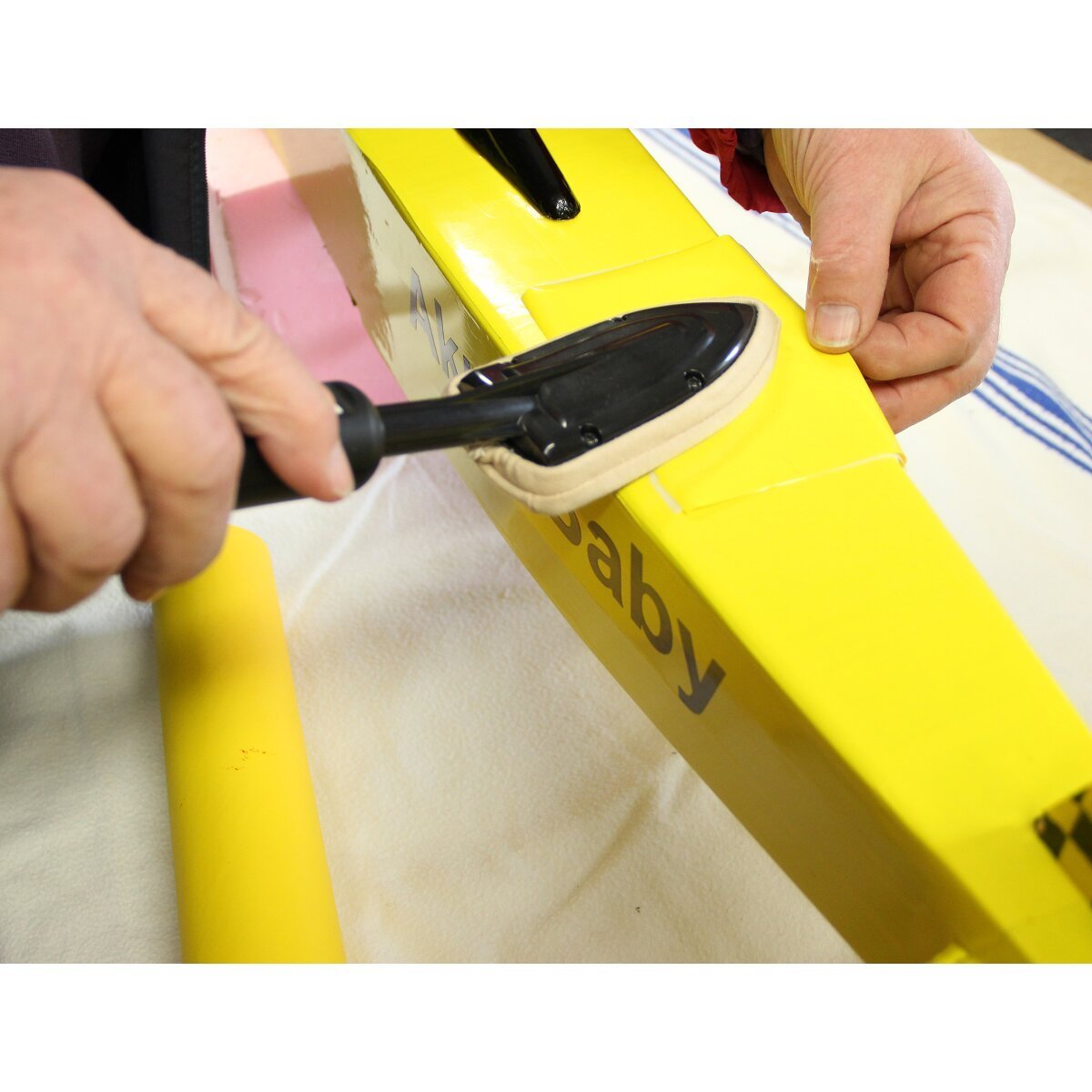 JAMARA Folienbügeleisen Digi Control Iron mit Digitalanzeige und Temperaturregelung